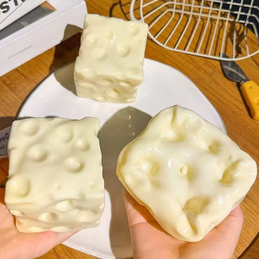 NEEDOH Vaseline-Butter-Käse-Quetschspielzeug, Stressabbau-Gadget - Bild 2