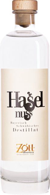 Zott Haselnuss Destillat, Deutschland, 42% Vol., 0,5 l - Bild 1