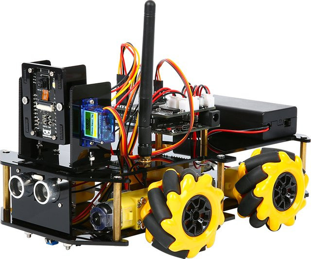 KUONGSHUN ESP32 Cam 328P Roboter Kit mit Kamera und Wi-Fi/Bluetooth für Arduino Open Source Development Board Robotics Starter Kit - Bild 1