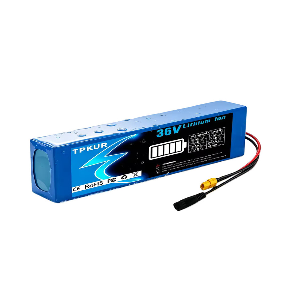 TPKUR Lithium-Ionen-Akku-Pack 36V 15000mAh 10S3P für Elektroroller in Blau mit integriertem BMS - Bild 5