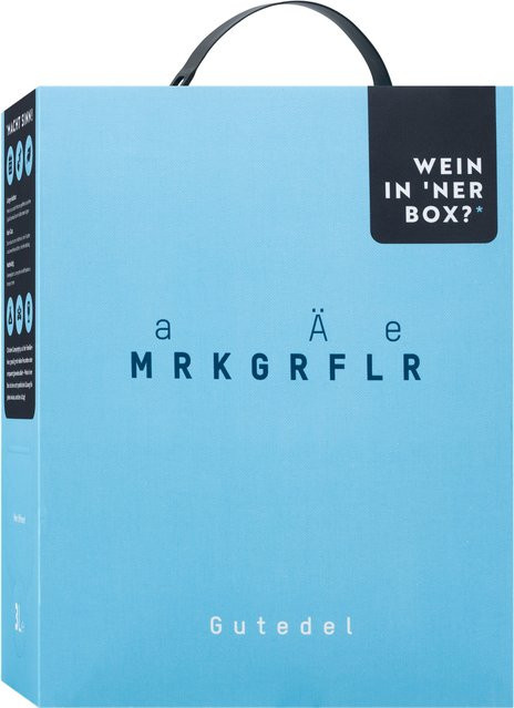 Markgräfler Winzer Gutedel Qualitätswein trocken 2024 Weißwein 3 l - Bild 1