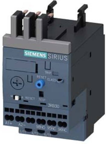 Siemens Überlastrelais 3RB3016-1NE0 in Grau mit 1 Schließer und 1 Öffner - Bild 1