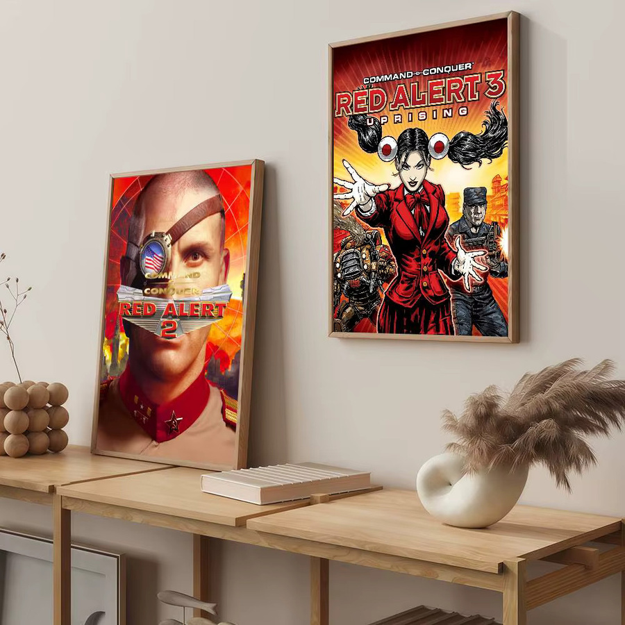 Beast Kingdom Command Conquer Red Alert Poster HD Art Wanddeko wasserfest B: 30,0 cm, H: 21,0 cm - Bild 4