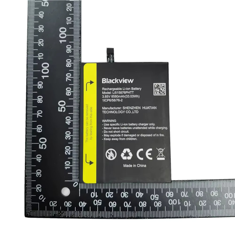 Original Ersatzakku für Blackview BV6600 Pro, BV6600E, BV6800, BV6300 Pro, BV6000 und BV6000S mit Modell Li515876PHTT - Bild 5