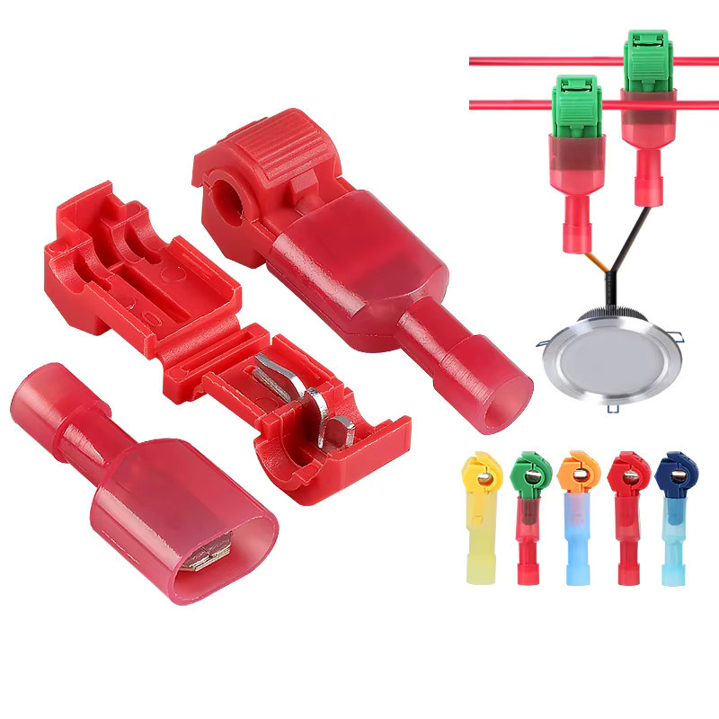 FATO Elektrische Kabelverbinder Snap Splice Lock Drahtklemmen in Blau für Motorräder und Amateurfunk - Bild 1