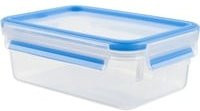 EMSA CLIP & CLOSE Frischhaltedose transparent blau - Bild 1
