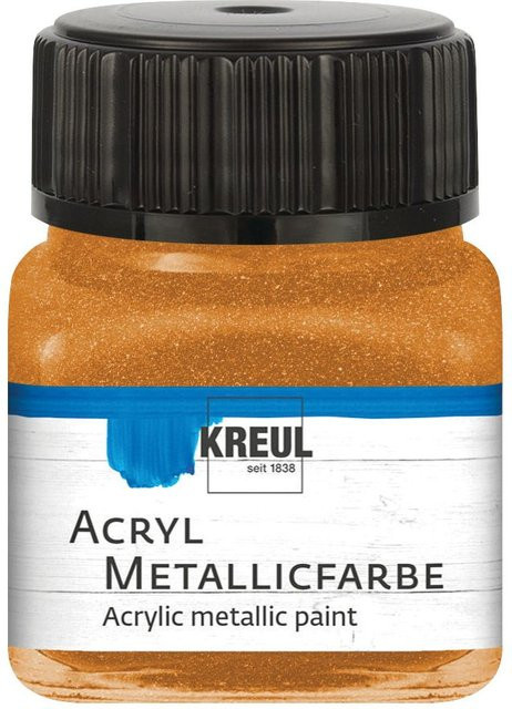 KREUL Acryl Metallicfarbe Gold in Goldbronze, 20 ml - Bild 1