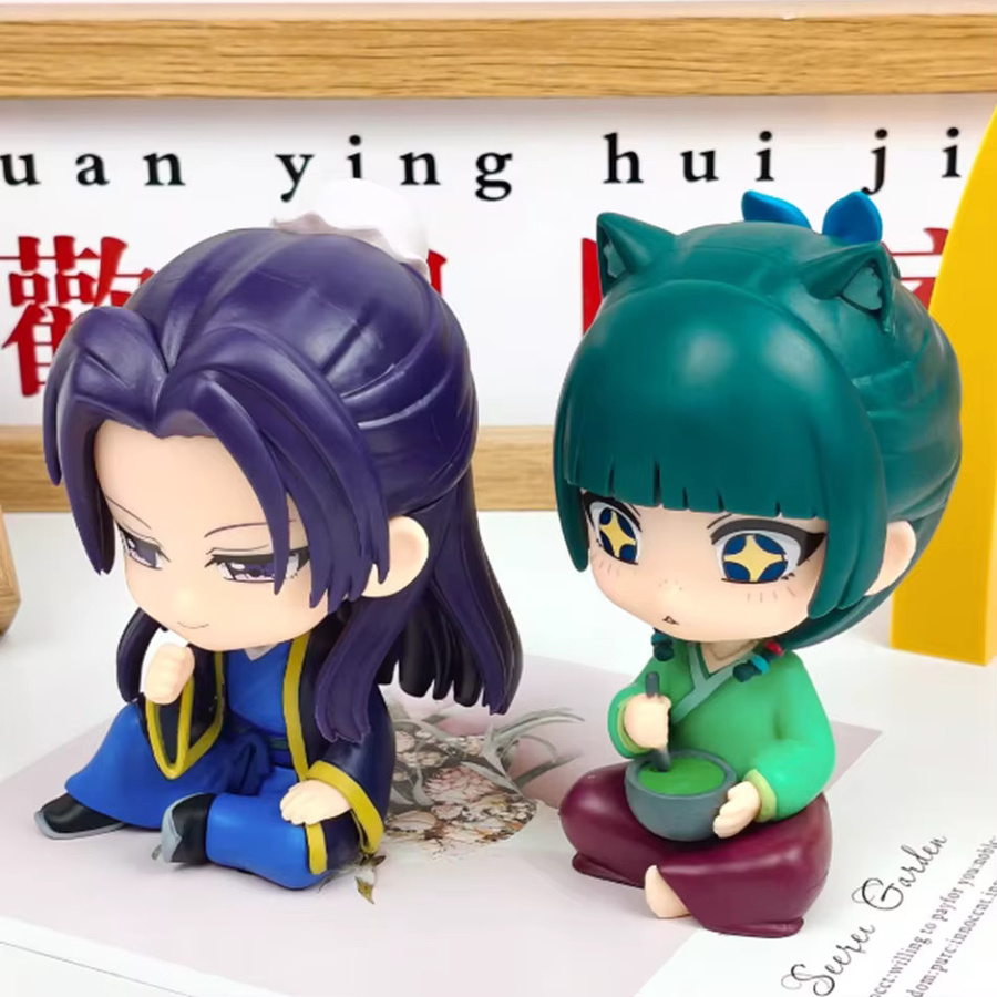 Bandai Apothecary Diaries Q-Version Maomao Jinshi Kawaii sitzende Mini-Figur, Einzelfigur - Bild 2