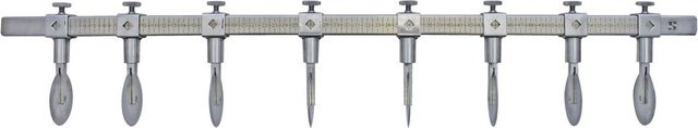 Schneider Teigschneider aus Edelstahl in Silber, Ø: 5,5 cm, Länge: 70 cm - Bild 1