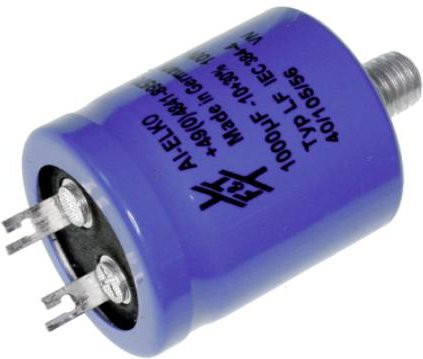 FTCAP Elektrolyt-Kondensator mit Lötfahnen 4700 µF 40V Blau Durchmesser: 30 mm, Höhe: 36 mm - Bild 1