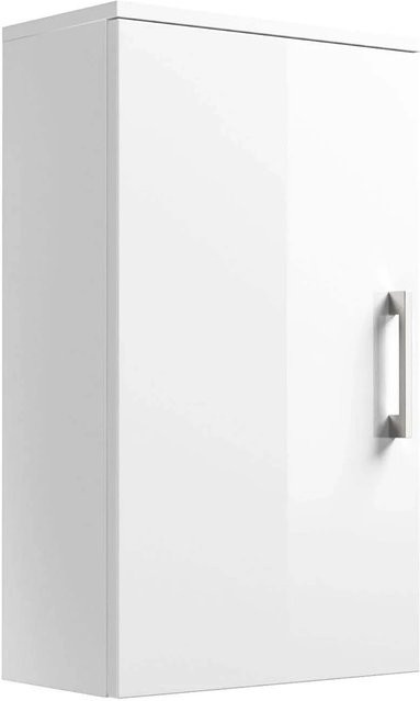 Posseik Bad-Hängeschrank Rima Weiß mit Soft-Close-Türen, Breite: 40 cm, Höhe: 68 cm - Bild 1