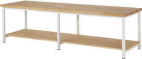 Rau Werkbank höhenverstellbar B/T/H: 300 x 90 x 84-104 cm - Bild 1
