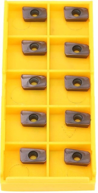 10 Stück APMT1135PDEr h2 VP15TF Hartmetall-Wendeplatten in Grau für APKT1135 CNC Drehbank-Drehwerkzeuge - Bild 1