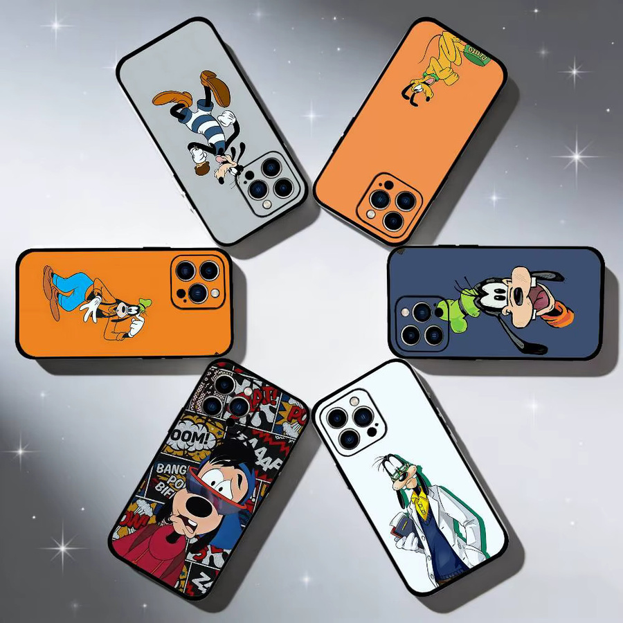 Mesuca Handyhülle Goofy Film Design für iPhone 17 16 15 14 13 12 11 Pro Max Plus X XR XS Max und Mini in Multicolour - Bild 2