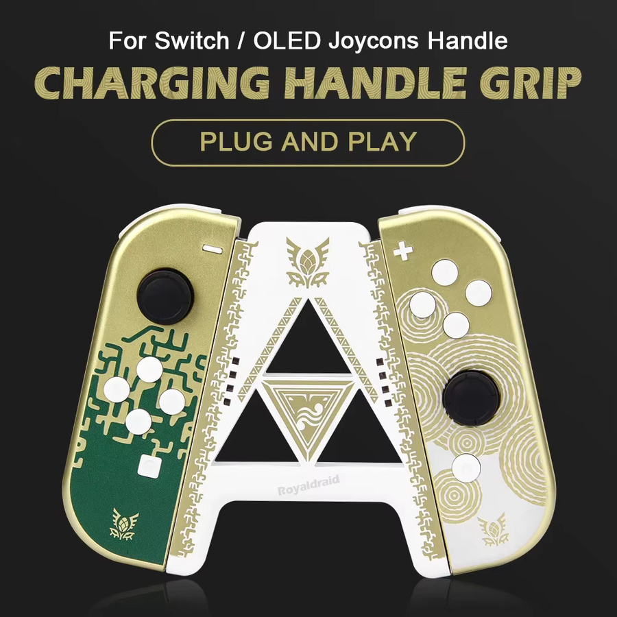 Hayoumon Limited Edition A Shape Joypad-Halterung für Nintendo Switch und OLED in Weiß - Bild 1