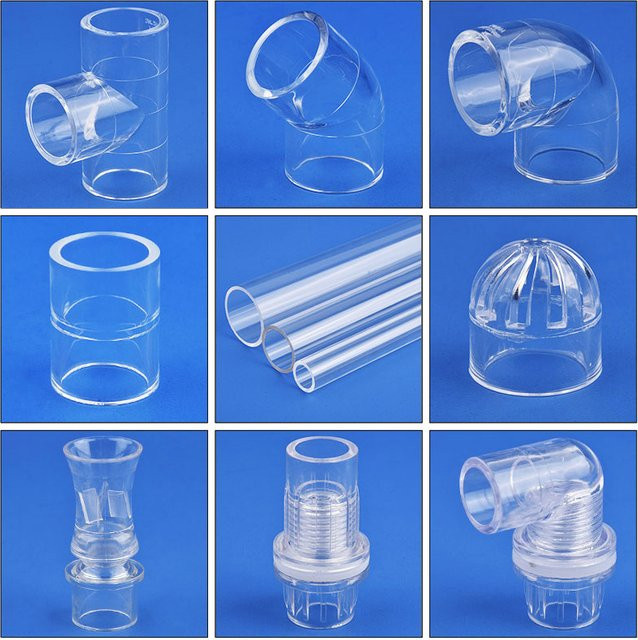 SgooHan Acryl-Rohrverschraubungen für Aquarium DIY-Verbindungen, transparent, 16 bis 50 mm - Bild 1