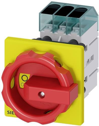 Siemens Lasttrennschalter 3-polig 63A 16mm² 690 V/AC Rot Gelb 3LD34540TK53 - Bild 1