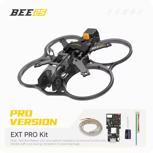 SpeedyBee Bee25 Rahmen-KIT 2,5 Zoll PRO/LITE EXT Wireless Tuning für O3 Air Unit/Link/Vista VTX RC FPV Drone Quadcopter in Schwarz - Bild 2
