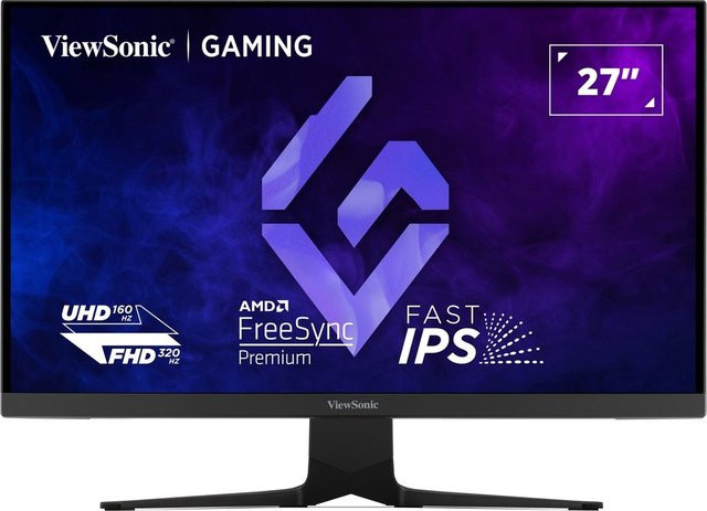 Viewsonic XG275D1-4K Gaming-Monitor 68,6 cm (27 Zoll), 4K UHD, IPS, 160 Hz, Schwarz - Bild 1