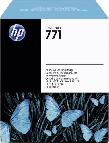 HP Resttinten-Behälter 771 Original CH644A für Designjet - Bild 1