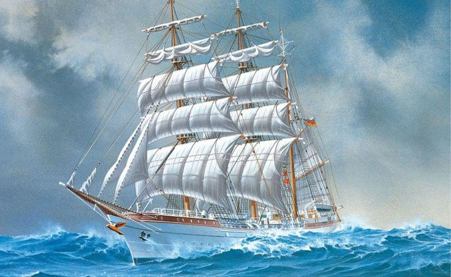 Revell Gorch Fock Schiffsmodell Bausatz, 1:350, ab 10 Jahre - Bild 5