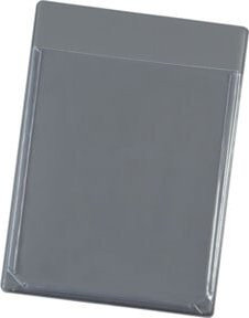 Eichner Selbstklebende Schaltplantasche mit Dehnfalte A5, transparent, B/H: 25,0 x 21,0 cm - Bild 1