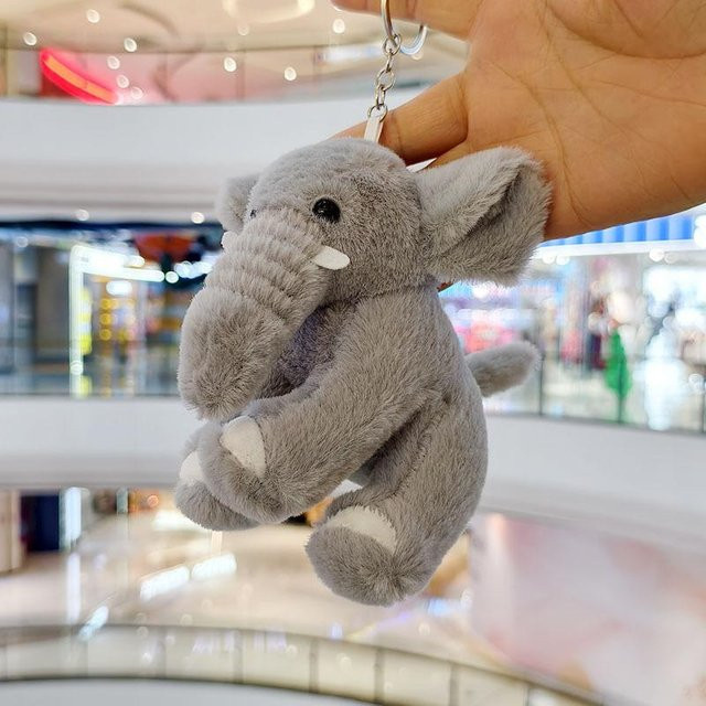 Linyi toy Schlüsselanhänger Elefant, grau, Mädchen - Bild 1