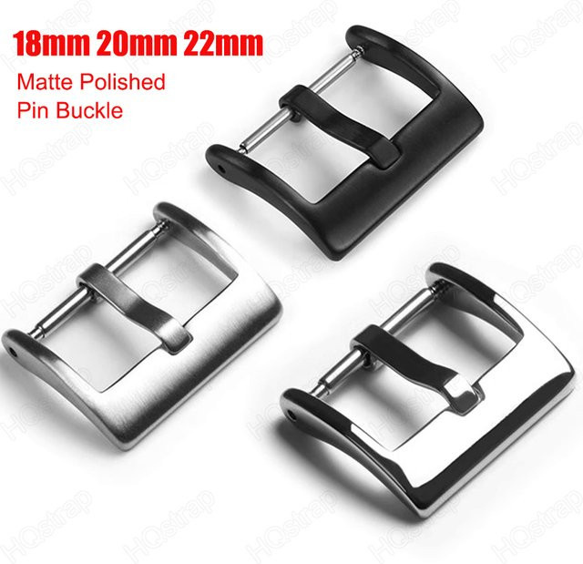 HQstrap Dornschließe Edelstahl, Silber, Matt Poliert, Unisex - Bild 1