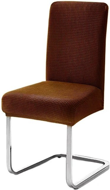 Yiran Furniture Verstellbare Stuhlbezüge aus Jacquard Stretch Spandex für Esszimmerstühle - Bild 1