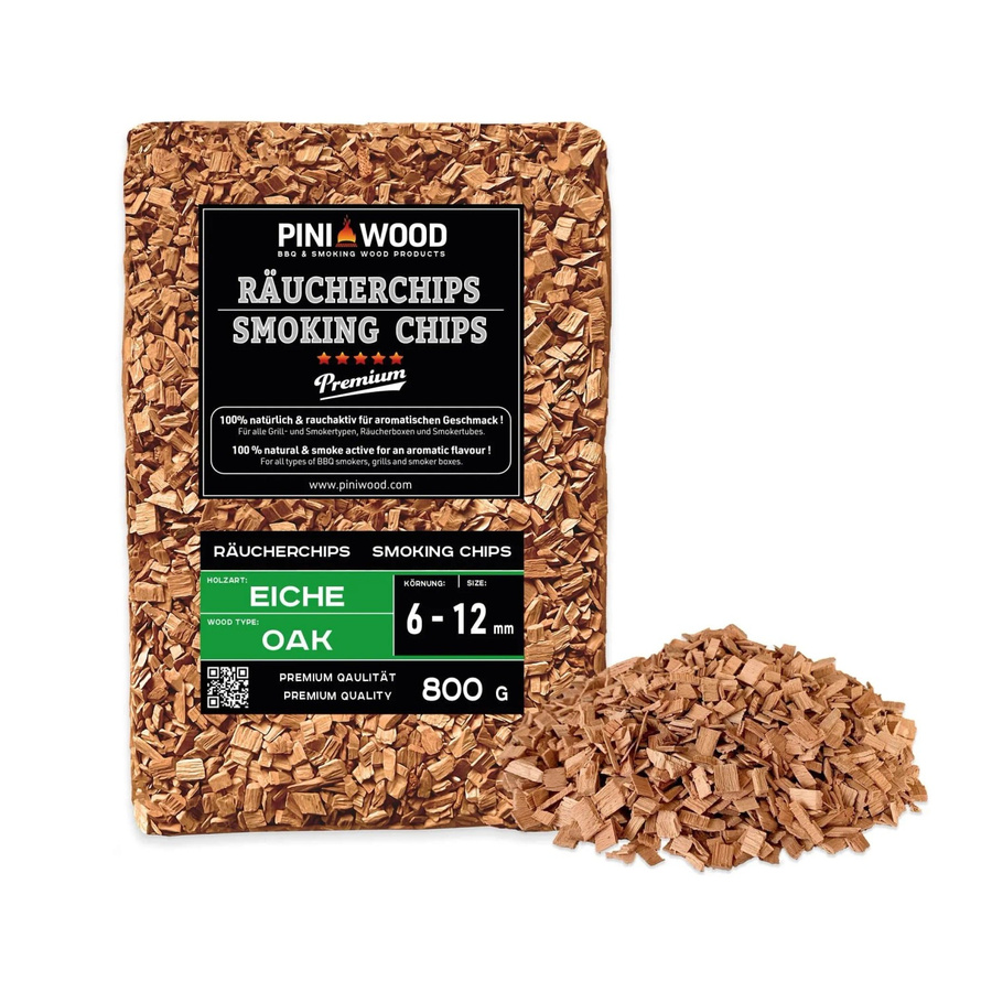 PINI Räucherchips Eiche 800 g - Bild 2