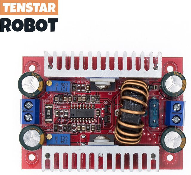 TENSTAR ROBOT DC zu DC Step-Up-Boost-Konverter 400 W 15 A, 8,5–50 V auf 10–60 V Modul, Konstantstrom-Netzteil und LED-Treiber - Bild 1