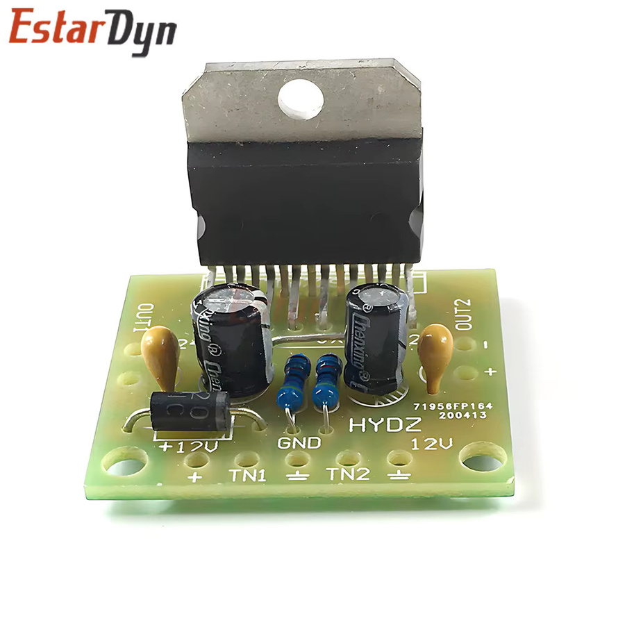 TDA7297 DIY Audiomodul Verstärkerplatine Kit für Stereo-Lautsprecher mit 15W + 15W Leistung bei DC 12V - Bild 2
