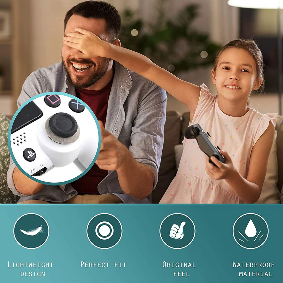 Präzisionsringe Thumbstick-Einstellung für PS5, Nintendo Switch Pro, PS4 und Xbox One Controller in Lila - Bild 4