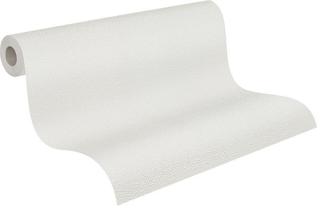 HOMCOM Meistervlies Vliestapete, weiß, überstreichbar, rissüberbrückend und formstabil, B: 0,53 m, L: 10,05 m - Bild 1