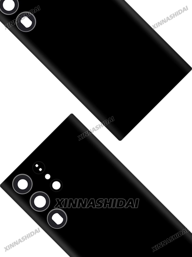 Samsung Galaxy S23 Ultra Ersatzgehäuse Rückseite mit seitlichen Tasten in Schwarz oder Weiß - Bild 6