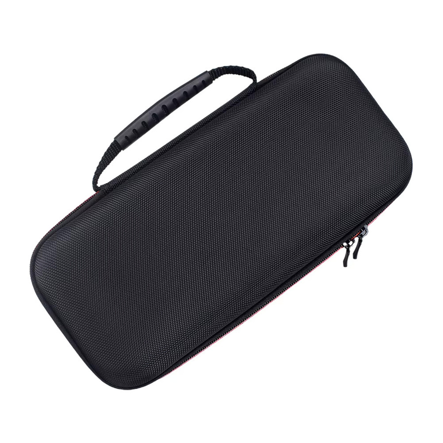 VODOOL Tragetasche für Nintendo Switch 2 in Schwarz, stoßfeste Organizer-Tasche mit Reißverschluss für Konsole und Zubehör - Bild 2