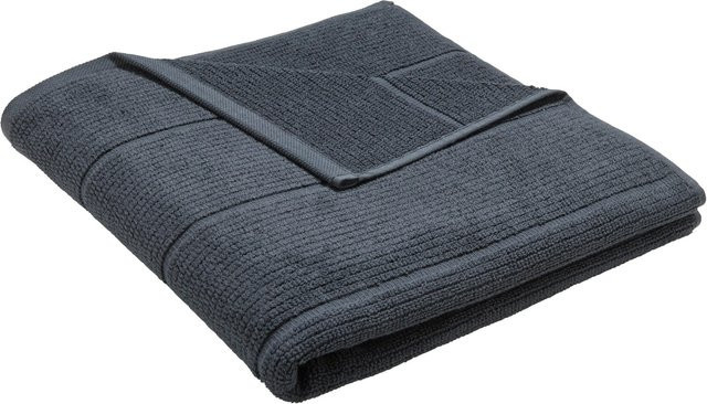 Modern Living Duschtuch Anna in Schwarz, gestreift, aus Baumwolle, B/H: 70 x 140 cm - Bild 1