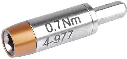 BERNSTEIN Tools for Electronics 4-977 Drehmomentadapter in Silber mit max. 0,7 Nm - Bild 1