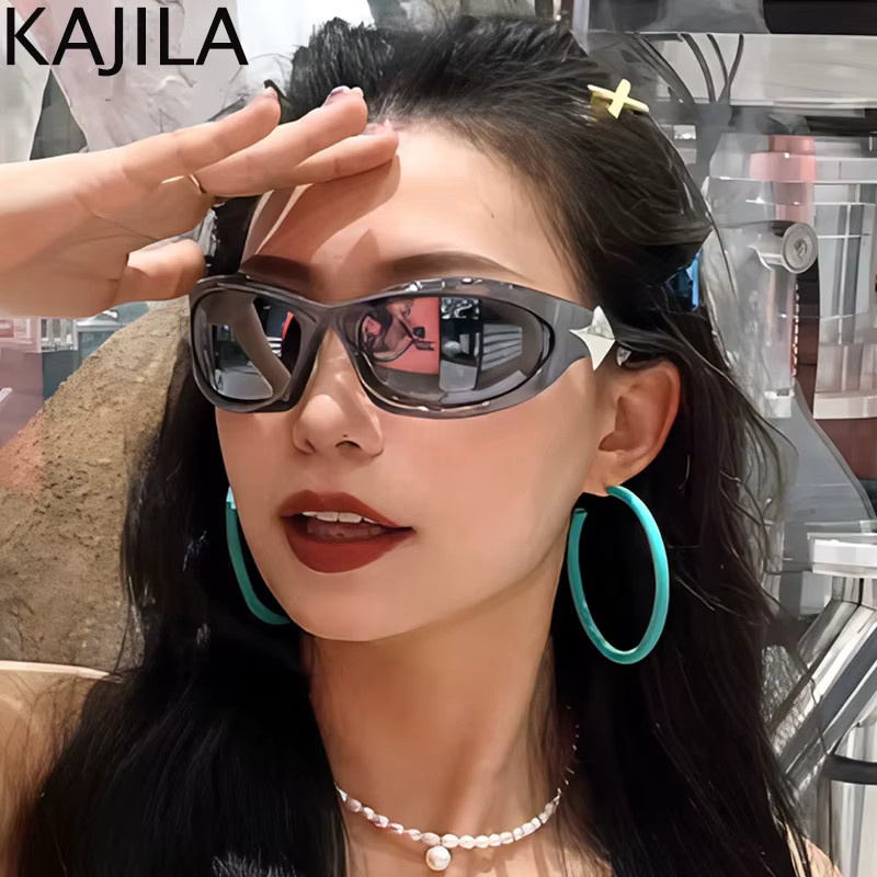 Kajila Sonnenbrille Cat Eye, Vollrand, Kunststoff, Damen - Bild 2