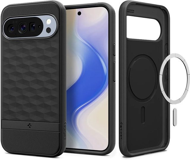 Spigen Caseology Parallax MagSafe Schutzhülle für Google Pixel 10 Pro XL in Mattschwarz - Bild 1