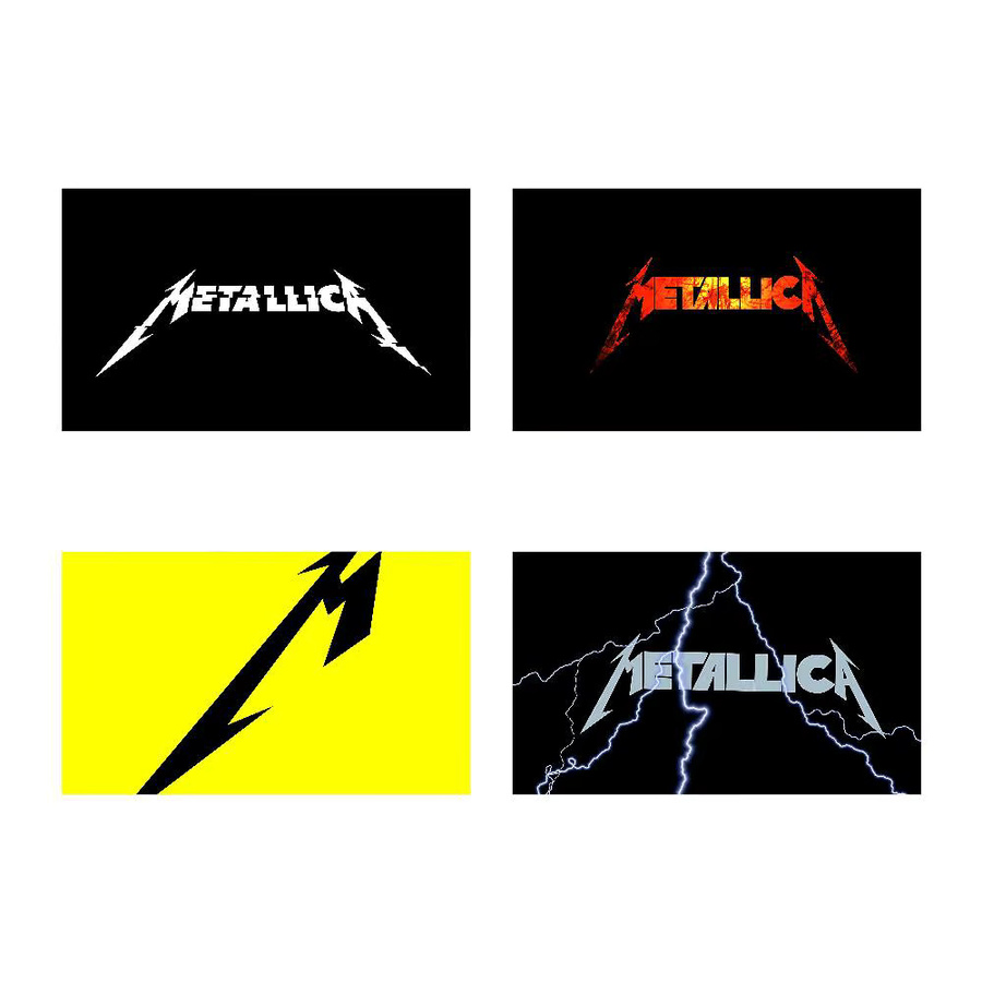 52TOYS Metallica Flagge als moderne Raumdekoration für Zuhause und Outdoor aus Textil - Bild 3