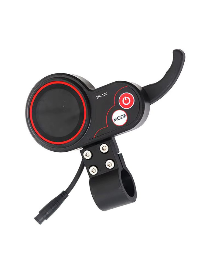 KUGOO TF100 Display 6-poliges USB-Ladeanzeigefeld Kommunikationsinstrument für M4 Elektroroller in Schwarz - Bild 4