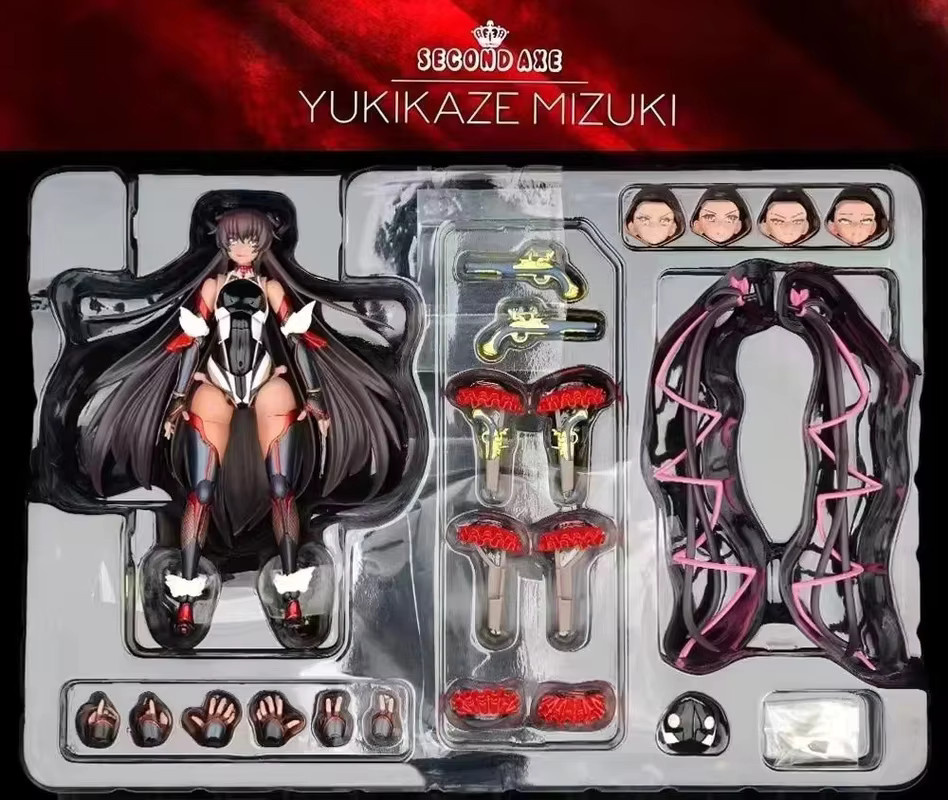 Bandai Taimanin Mizuki Yukikaze Second Axe Actionfigur, PVC-Modell - Bild 6