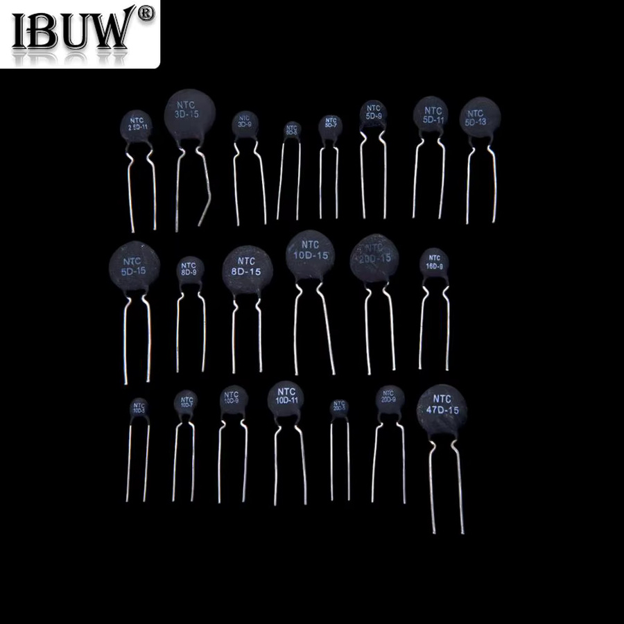 22Values NTC Thermistor Widerstandssortiment-Kit in Schwarz - Bild 2