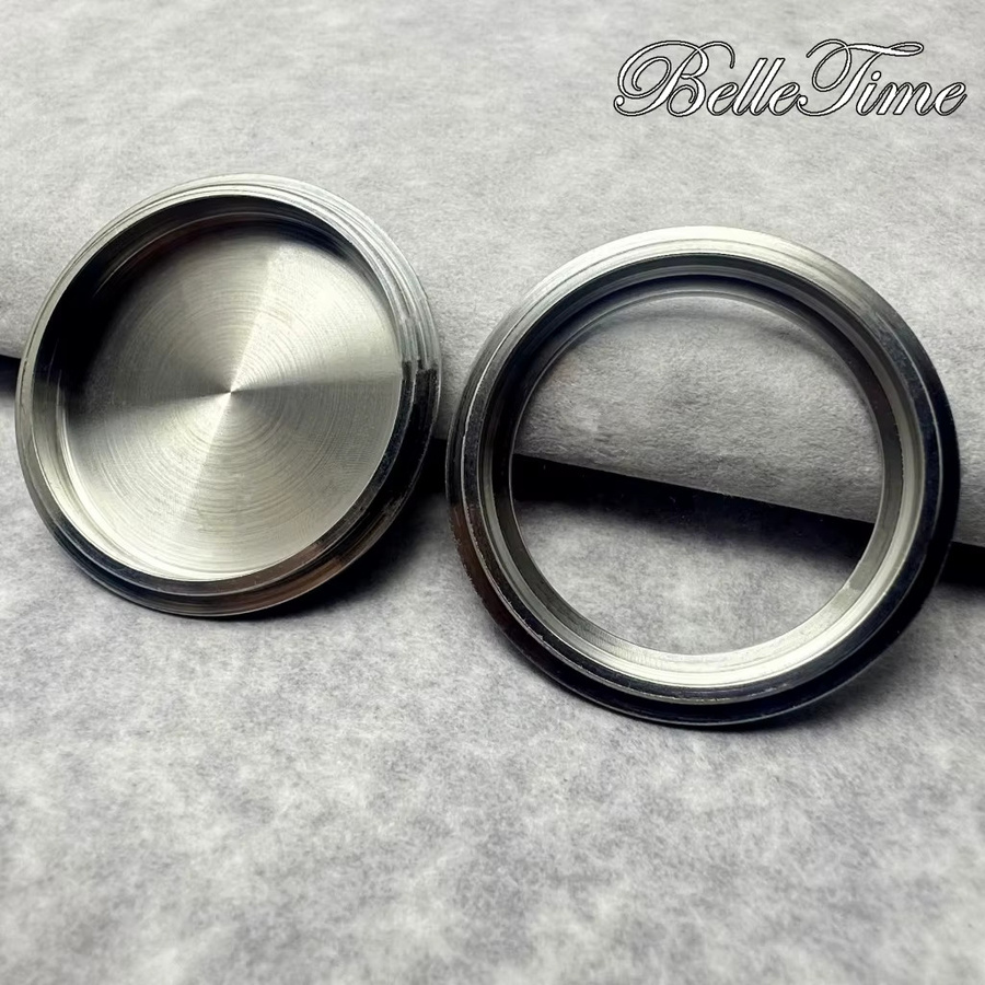 LENNIK Uhrenzubehör Stahlgehäuse, Silber, Unisex - Bild 5