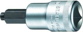 Stahlwille INHEX-Einsatz 1/2" (12,5 mm) in Silber, Größe 8 mm, Länge 60 mm - Bild 1
