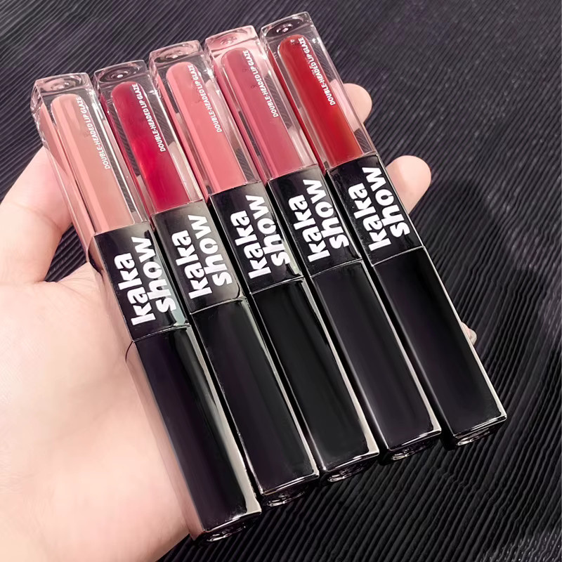 Kakashow 2-in-1 Lipgloss, matt und verspiegelt, Unisex - Bild 4