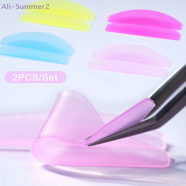 Silikon Wimpern Dauerwelle Pads, Rosa, Unisex - Bild 1