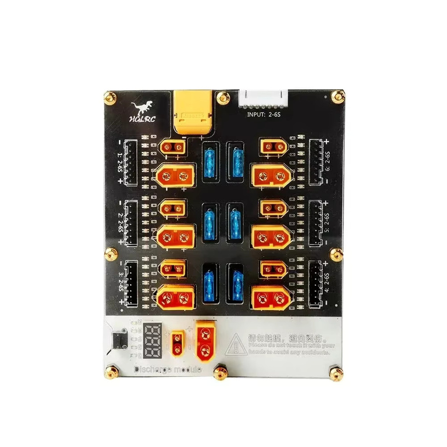 HGLRC Thor 6 Pro Port LIPO Balance Ladegerät Board 40A mit XT60 und XT30 Steckern für 2-6S LIPO Batterien - Bild 2