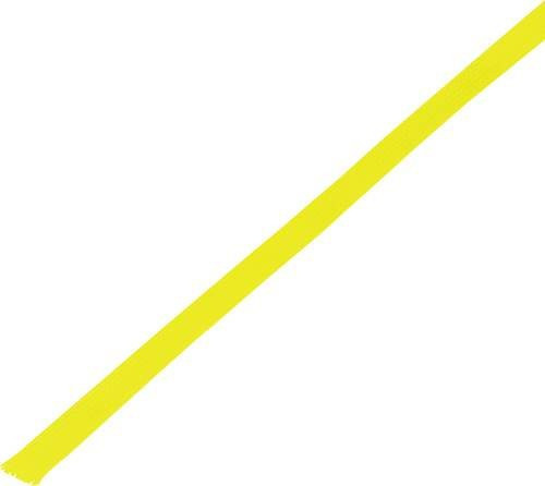 TRU Components Geflechtschlauch CBBOX0814-YL Gelb aus PET mit 8 bis 14 mm Durchmesser, 10 m Länge - Bild 1